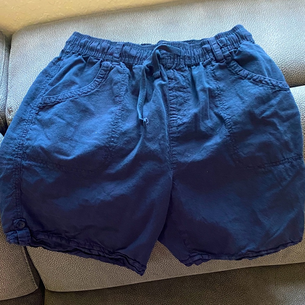 Women’s Navy Blue Casual Shorts